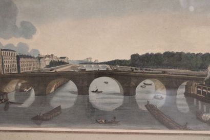 Ecoles du XIXème siècle.
Views of Paris,...