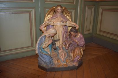 School of the XIXth century.
Polychrome enameled...