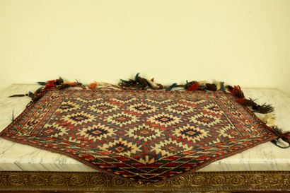 TURKMEN.
Asmaldyck camel saddle, Yomoud tribe....