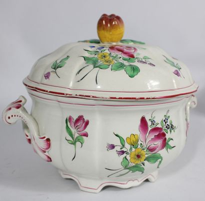 KG LUNEVILLE.
Important 44-piece glazed ceramic...