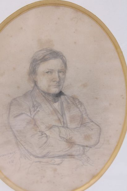 François Louis FRANÇAIS (1814-1897). Attributed...