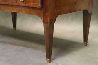 Carved wood inlaid cylinder desk opening...