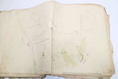 Important manuscript containing 82 hand-made...
