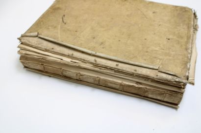 Important manuscript containing 82 hand-made...