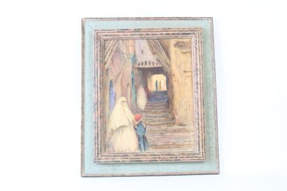 Alphonse BIRCK (1859-1942)
Rue d'Alger, watercolor...