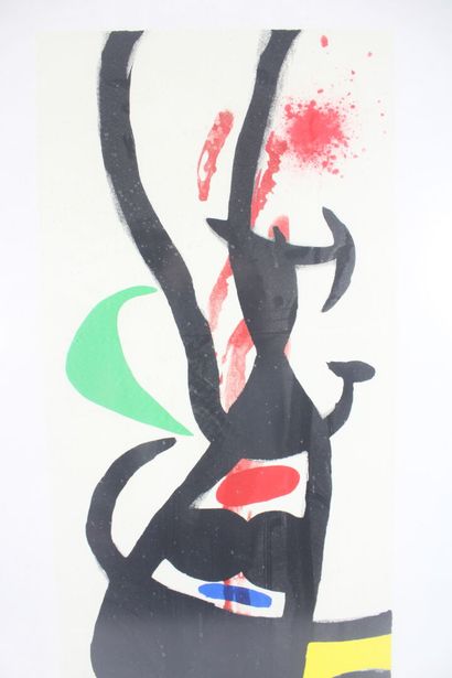 Joan MIRO (1893-1983). Based on.
Composition,...