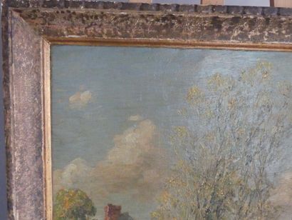 Marcel Adolphe BAIN (1878-1937). 
Landscape,...