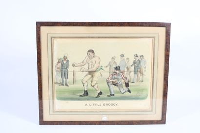 CURRIER and IVES.
Meeting of three lithographs:
-...