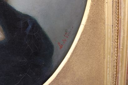 School of the XIXth century.
Portrait of...