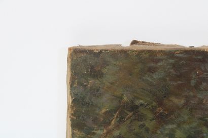 20th century school.
Landscape with waterfall,...
