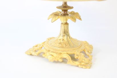 Porcelain plate with openwork edges on a...