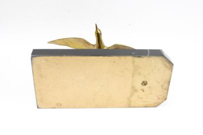 Pair of bookends featuring seagulls in flight,...