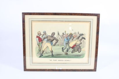 CURRIER and IVES.
Meeting of three lithographs:
-...