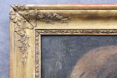 French school of the 19th century.
Portrait...