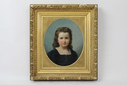 School of the XIXth century.
Portrait of...