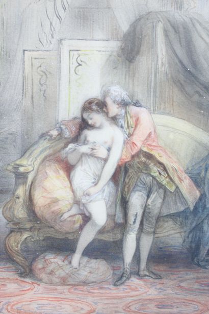 Émile Charles WATTIER (1800-1868). Attributed...