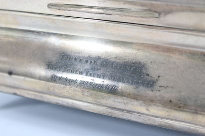 Box engraved on the body 