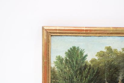 French school of the 19th century
Landscape...