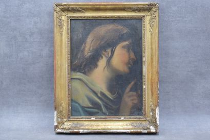 French school of the 19th century.
Portrait...