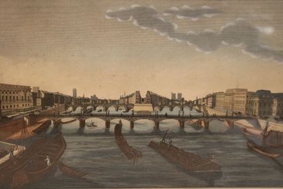 Ecoles du XIXème siècle.
Views of Paris,...