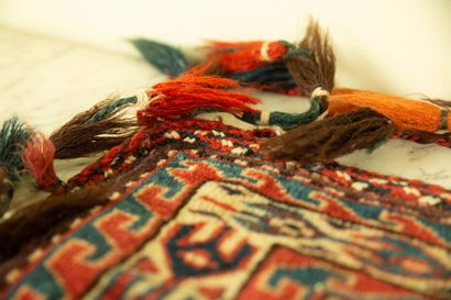 TURKMEN.
Asmaldyck camel saddle, Yomoud tribe....