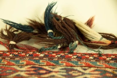 TURKMEN.
Asmaldyck camel saddle, Yomoud tribe....