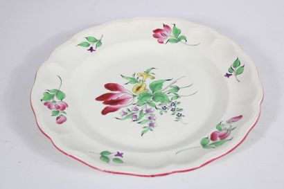 KG LUNEVILLE.
Important 44-piece glazed ceramic...