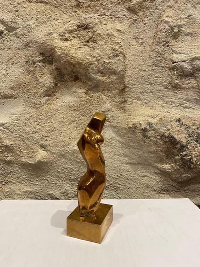 Alain LANTERNO (20th)
Woman with child, bronze...