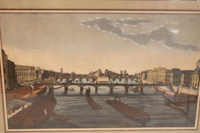 Ecoles du XIXème siècle.
Views of Paris,...