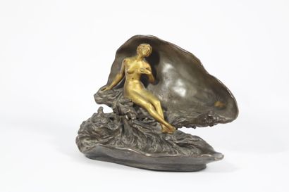 Auguste MAILLARD (1864-1944).
Birth of Venus,...