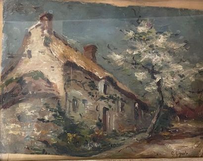 G.GIGANTE (20th century).
The country house,...