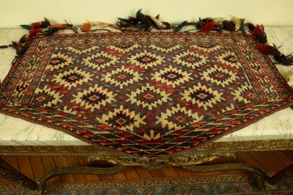 TURKMEN.
Asmaldyck camel saddle, Yomoud tribe....