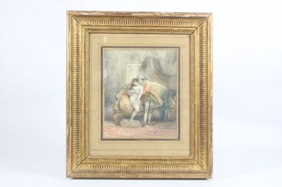Émile Charles WATTIER (1800-1868). Attributed...
