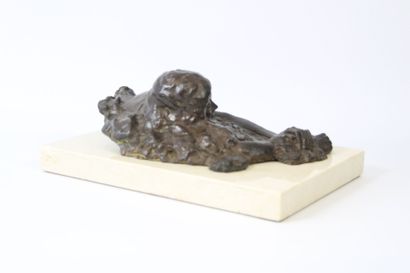 Luis MAPELLI CAFFARENA (XX).
Reclining woman,...