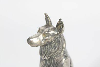 Oscar RUFFONY (1874-1946).
Sitting dog, Panhard...