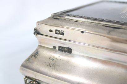 Box engraved on the body 