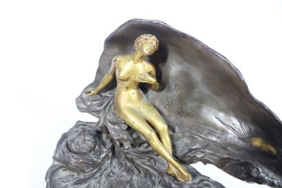 Auguste MAILLARD (1864-1944).
Birth of Venus,...