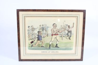 CURRIER and IVES.
Meeting of three lithographs:
-...
