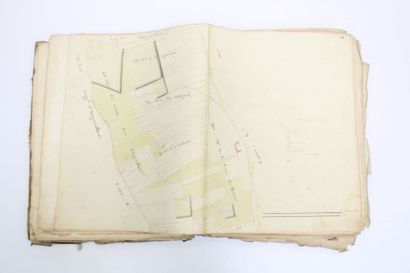 Important manuscript containing 82 hand-made...