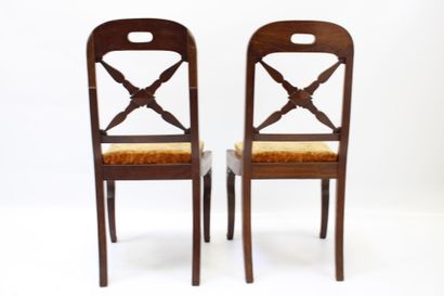 JEANSELME. In the taste of.
Six mahogany...