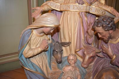 School of the XIXth century.
Polychrome enameled...