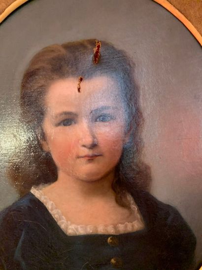 School of the XIXth century.
Portrait of...