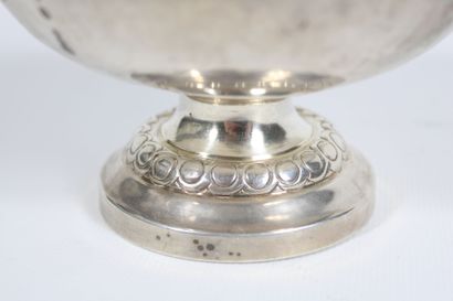 Wedding cup in minerva silver.
Dimensions:...