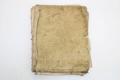Important manuscript containing 82 hand-made...