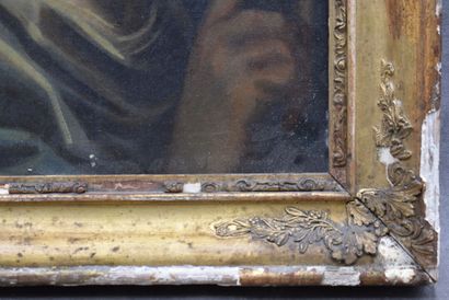 French school of the 19th century.
Portrait...