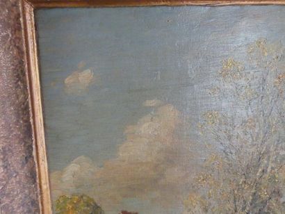 Marcel Adolphe BAIN (1878-1937). 
Landscape,...