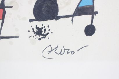 Joan MIRO (1893-1983). After.
Composition,...