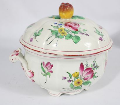 KG LUNEVILLE.
Important 44-piece glazed ceramic...