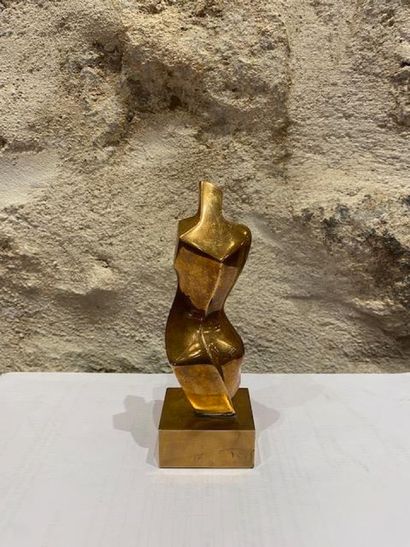 Alain LANTERNO (20th)
Woman with child, bronze...