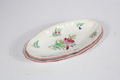 KG LUNEVILLE.
Important 44-piece glazed ceramic...